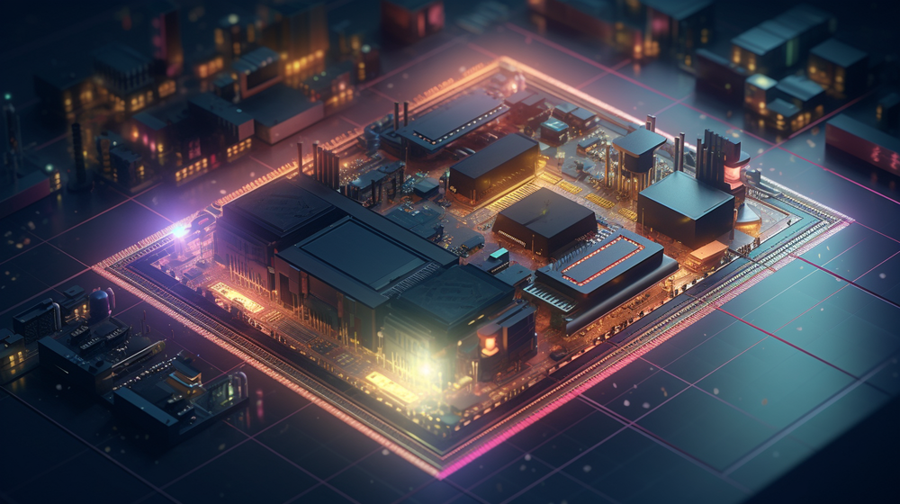 多芯片集成電路的設計與微縮場景圖